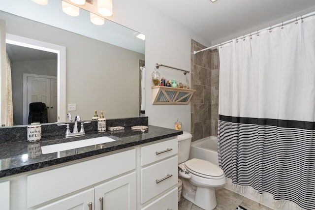 2163 Bayport Ave, Old Hickory, TN 37138 - bathroom featuring vanity and shower / bath combination with curtain