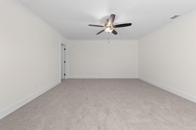 17 Peyton Pl, Columbia, TN 38401 - empty room with light colored carpet and a ceiling fan