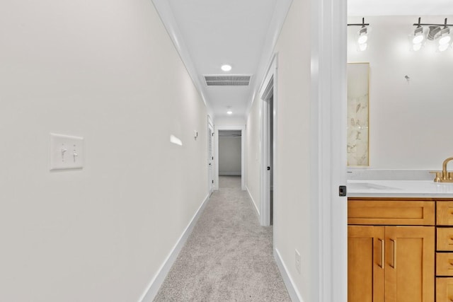 17 Peyton Pl, Columbia, TN 38401 - hall featuring light colored carpet and baseboards
