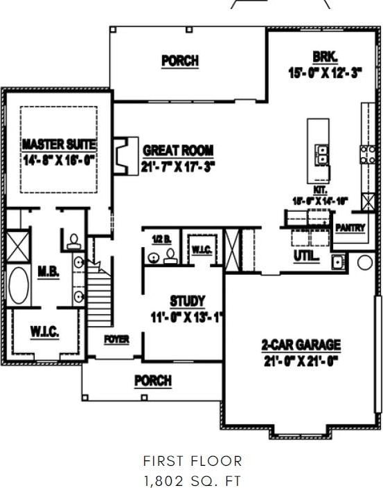 17 Peyton Pl, Columbia, TN 38401 - view of room layout