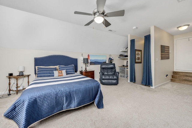939 Central Valley Rd, Murfreesboro, TN 37129 - carpeted bedroom with baseboards and ceiling fan