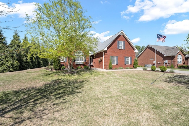 939 Central Valley Rd, Murfreesboro, TN 37129 - view of front of property with brick siding and a front yard