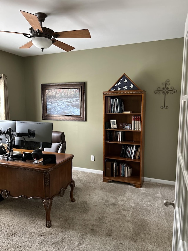 939 Central Valley Rd, Murfreesboro, TN 37129 - office space featuring carpet and ceiling fan