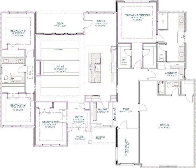 4015 Trough Springs Rd, Adams, TN 37010 - view of room layout