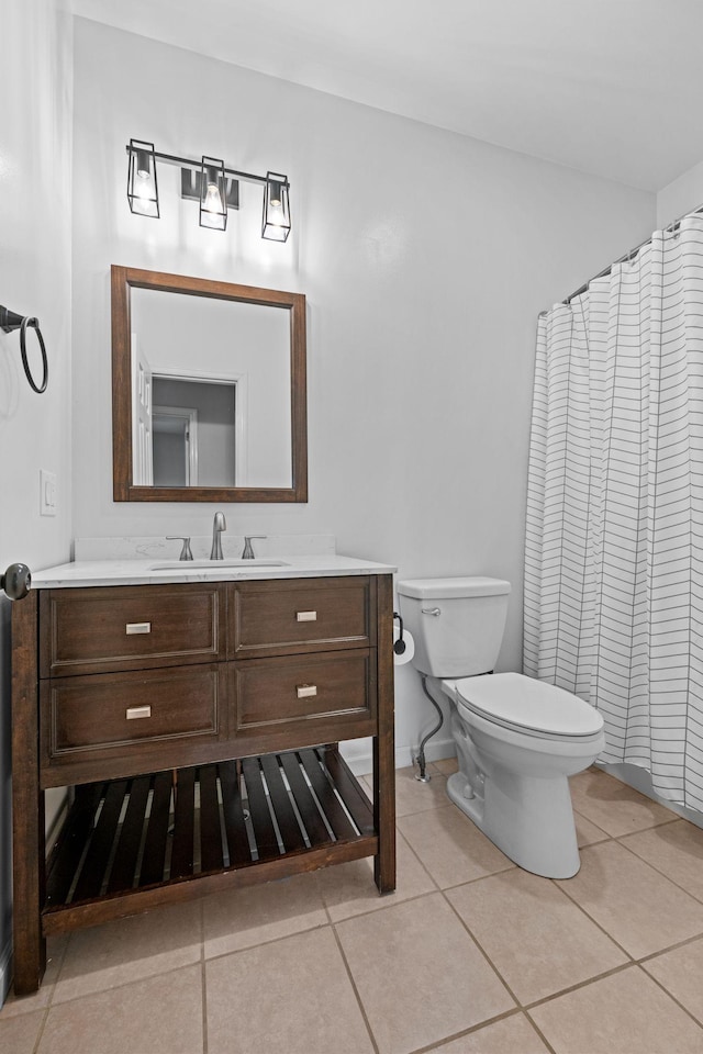 1204 Corlew Dr, Burns, TN 37029 - bathroom with vanity and tile patterned flooring