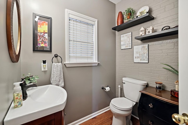 1511 Cardinal Ln, Mount Juliet, TN 37122 - half bath with vanity and wood finished floors