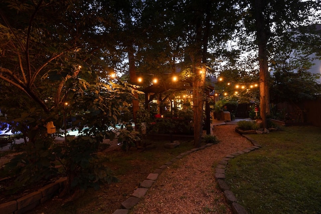 1511 Cardinal Ln, Mount Juliet, TN 37122 - view of yard with a patio