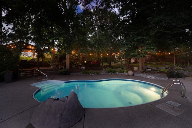 1511 Cardinal Ln, Mount Juliet, TN 37122 - outdoor pool featuring a wooden deck