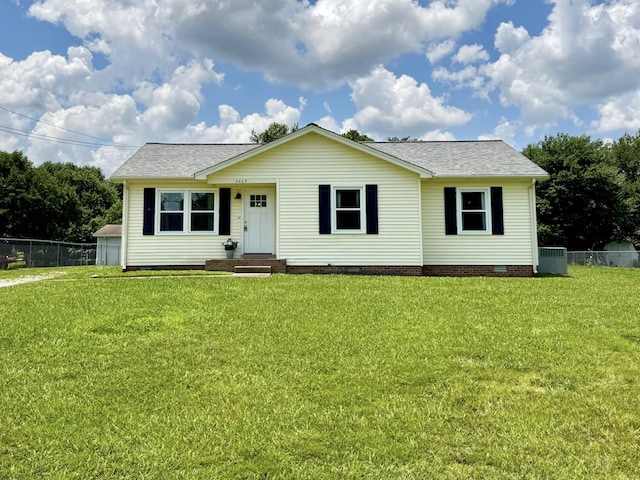3409 Dutton Ct, Murfreesboro, TN 37130 - view of front of home featuring crawl space and roof with shingles