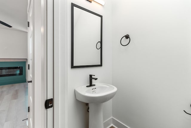 11 Dutch Dr, Clarksville, TN 37043 - bathroom with wood finished floors and baseboards