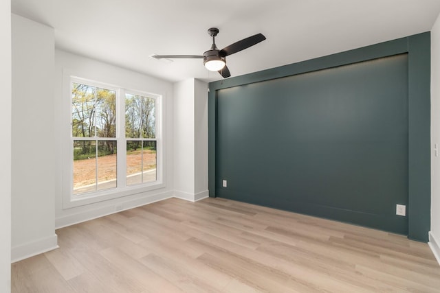 11 Dutch Dr, Clarksville, TN 37043 - spare room featuring light wood finished floors and a ceiling fan