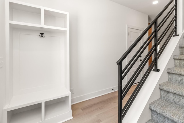 11 Dutch Dr, Clarksville, TN 37043 - mudroom featuring light wood-style flooring and recessed lighting