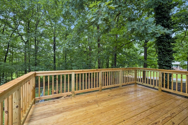 219 Lakeview Dr, Hohenwald, TN 38462 - view of wooden deck