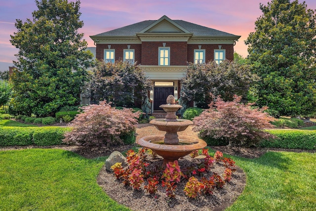 1512 Mirabella Way, Murfreesboro, TN 37130 - view of front of house with brick siding and a front yard