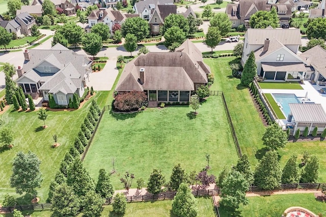 7216 Wildings Blvd, College Grove, TN 37046 - aerial perspective of suburban area