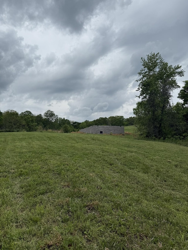 856 Davenport Rd, Cumberland City, TN 37050 - view of grassy yard featuring a view of countryside