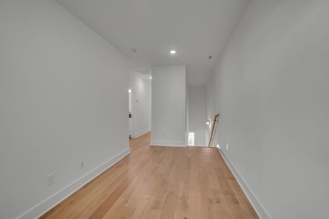 1117 38th Ave N Unit B, Nashville, TN 37209 - empty room featuring recessed lighting and light wood-type flooring