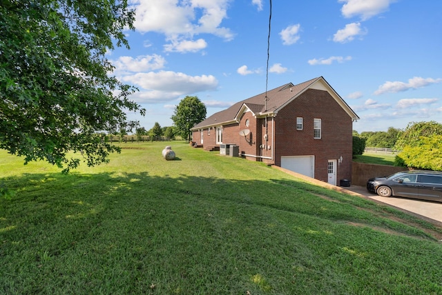 3406 Parks Ln, Spring Hill, TN 37174 - view of home's exterior featuring a garage, brick siding, and concrete driveway