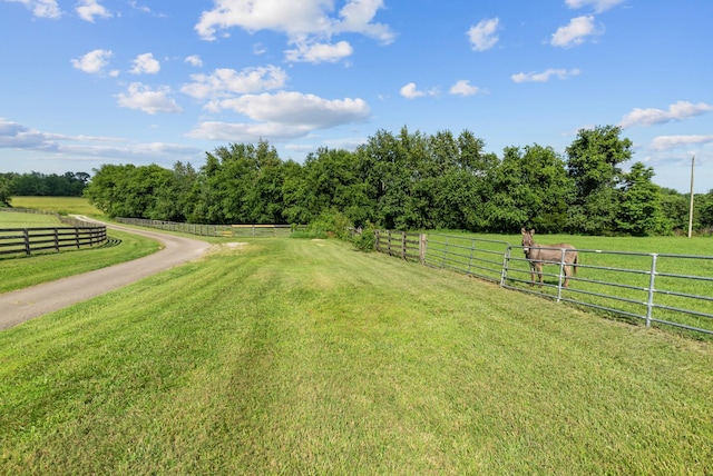3406 Parks Ln, Spring Hill, TN 37174 - view of yard with a view of countryside