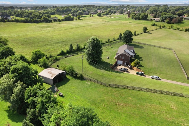 3406 Parks Ln, Spring Hill, TN 37174 - overview of rural landscape with agricultural land