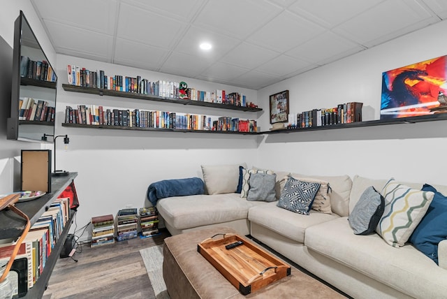 3406 Parks Ln, Spring Hill, TN 37174 - living room with wood finished floors and recessed lighting