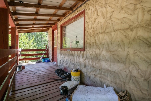 15578 Birdsong Rd, Holladay, TN 38341 - view of wooden deck