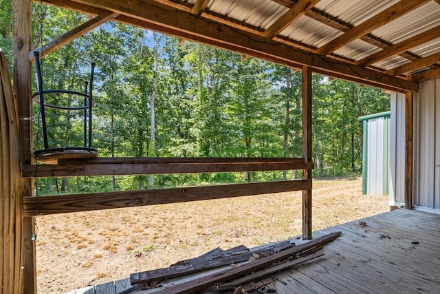 15578 Birdsong Rd, Holladay, TN 38341 - view of wooden terrace