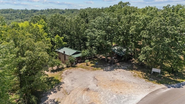 15578 Birdsong Rd, Holladay, TN 38341 - view of subject property with a heavily wooded area