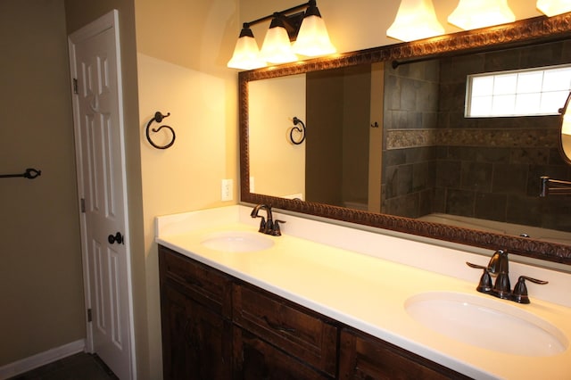 1102 Fairways, Lebanon, TN 37087 - bathroom featuring double vanity and a shower