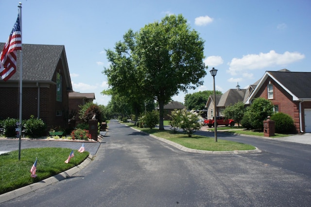 1102 Fairways, Lebanon, TN 37087 - view of asphalt street with street lighting and curbs