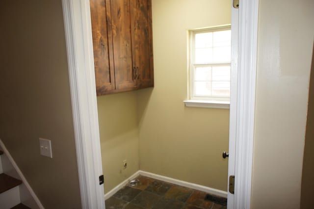 1102 Fairways, Lebanon, TN 37087 - laundry area with cabinet space and baseboards