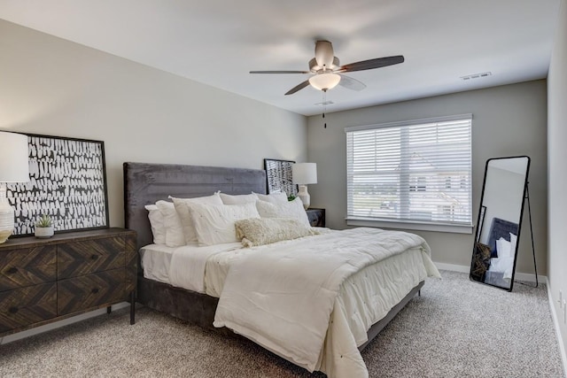 1423 Vanner Ct, Gallatin, TN 37066 - carpeted bedroom featuring a ceiling fan and baseboards