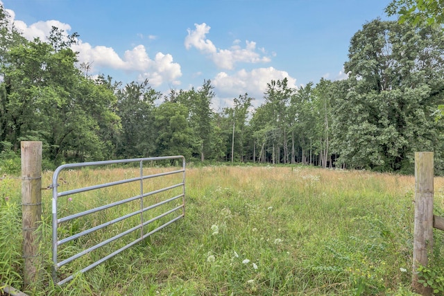 5347 Shady Grove Rd, Morrison, TN 37357 - gate featuring a forest view
