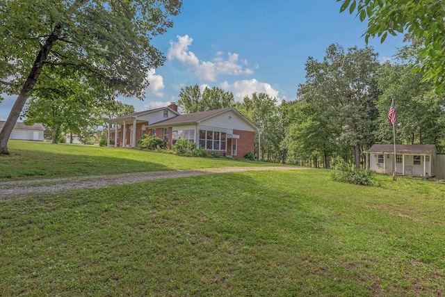 5347 Shady Grove Rd, Morrison, TN 37357 - view of grassy yard
