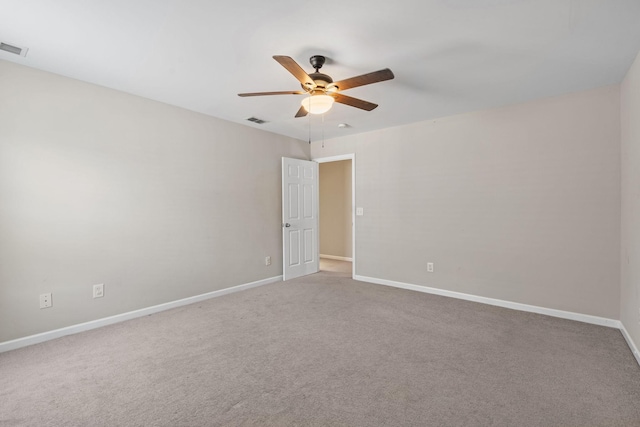 4061 Locerbie Cir, Spring Hill, TN 37174 - unfurnished room with a ceiling fan and carpet flooring