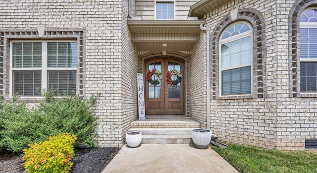 329 Clarabelle Ln, Clarksville, TN 37040 - doorway to property with brick siding