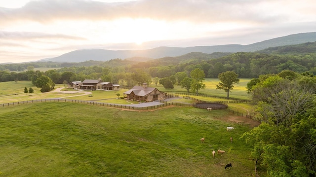 6971 W Cove Rd, Chickamauga, GA 30707 - view of mountain background featuring rural landscape and a pastoral area