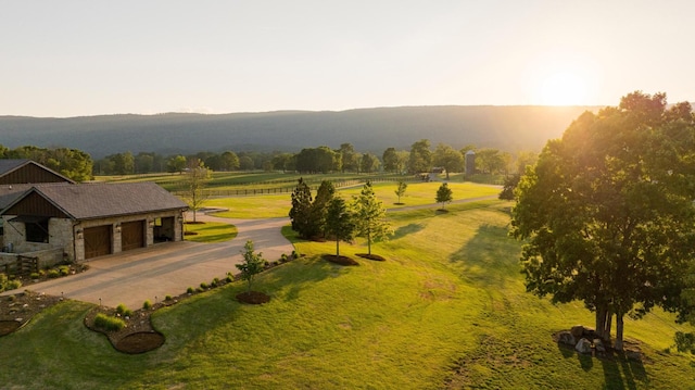 6971 W Cove Rd, Chickamauga, GA 30707 - mountain view with rural landscape