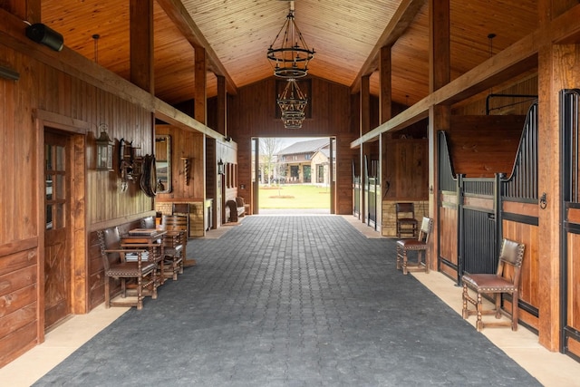 6971 W Cove Rd, Chickamauga, GA 30707 - view of horse barn