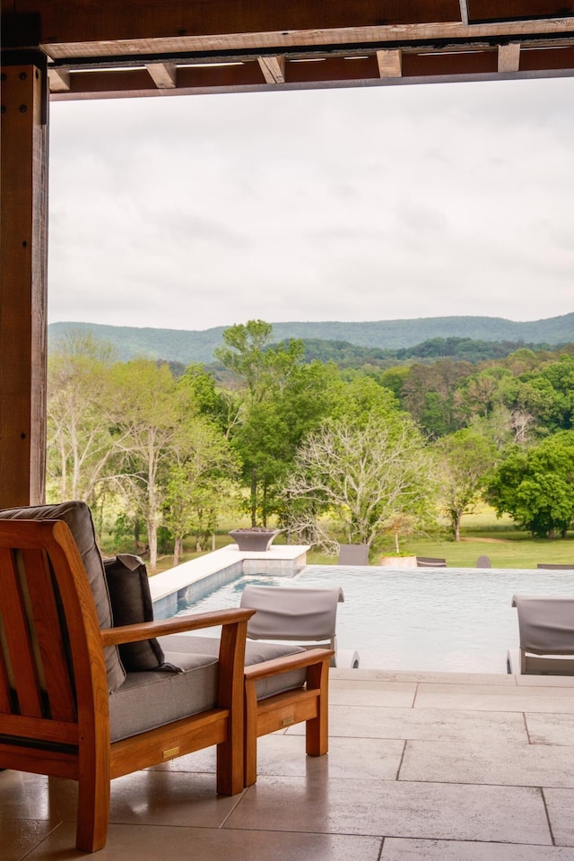 6971 W Cove Rd, Chickamauga, GA 30707 - view of mountain background featuring a heavily wooded area