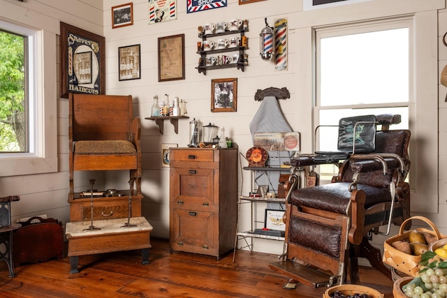 6971 W Cove Rd, Chickamauga, GA 30707 - sitting room with hardwood / wood-style flooring