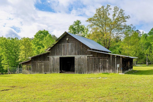 1170 Ascalon Rd, Rising Fawn, GA 30738 - view of barn with a yard