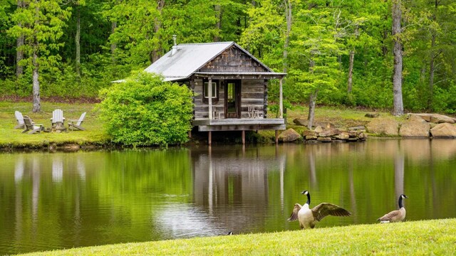 1170 Ascalon Rd, Rising Fawn, GA 30738 - water view featuring a heavily wooded area