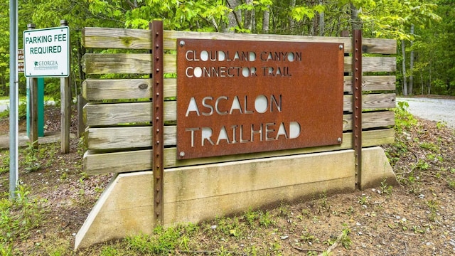 1170 Ascalon Rd, Rising Fawn, GA 30738 - view of community sign