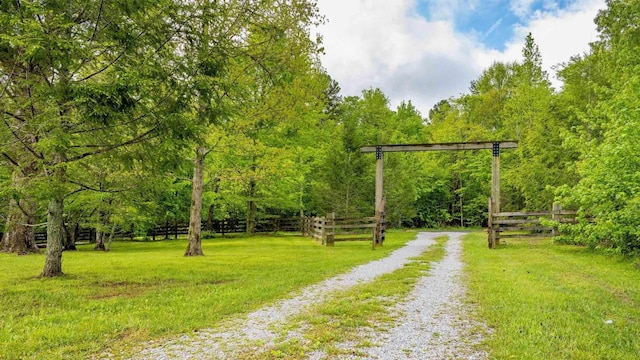 1170 Ascalon Rd, Rising Fawn, GA 30738 - view of street featuring a forest view