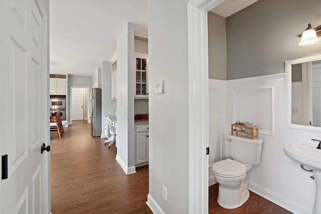 1209 Firth Ct, Franklin, TN 37067 - bathroom featuring wood finished floors