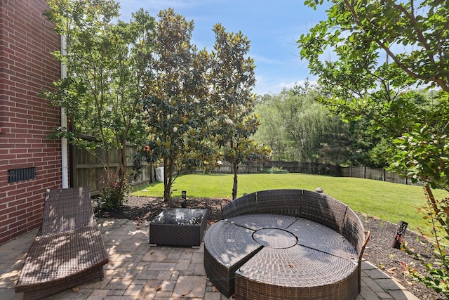 1209 Firth Ct, Franklin, TN 37067 - fenced backyard with a patio