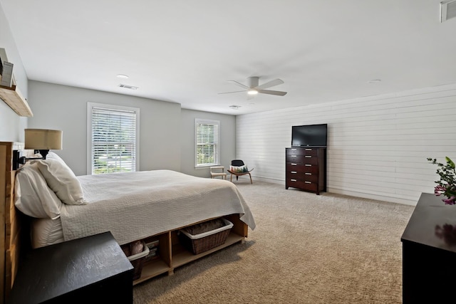 1209 Firth Ct, Franklin, TN 37067 - bedroom featuring carpet and a ceiling fan