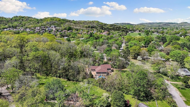 203 Tom Robinson Rd, Franklin, TN 37064 - aerial view of a heavily wooded area