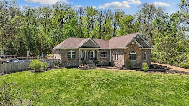 203 Tom Robinson Rd, Franklin, TN 37064 - view of front of home featuring brick siding and a porch